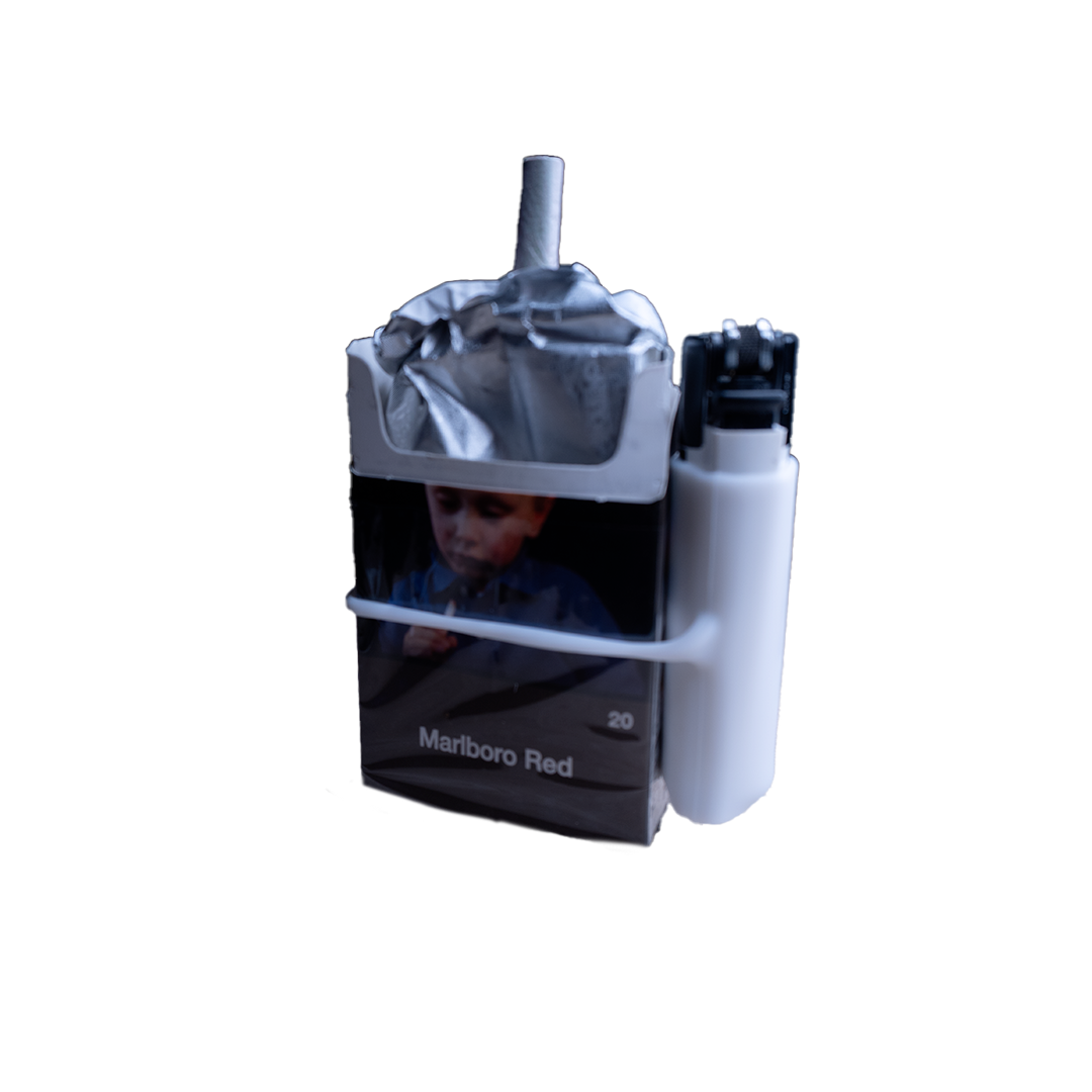 Porte Briquet Blanc